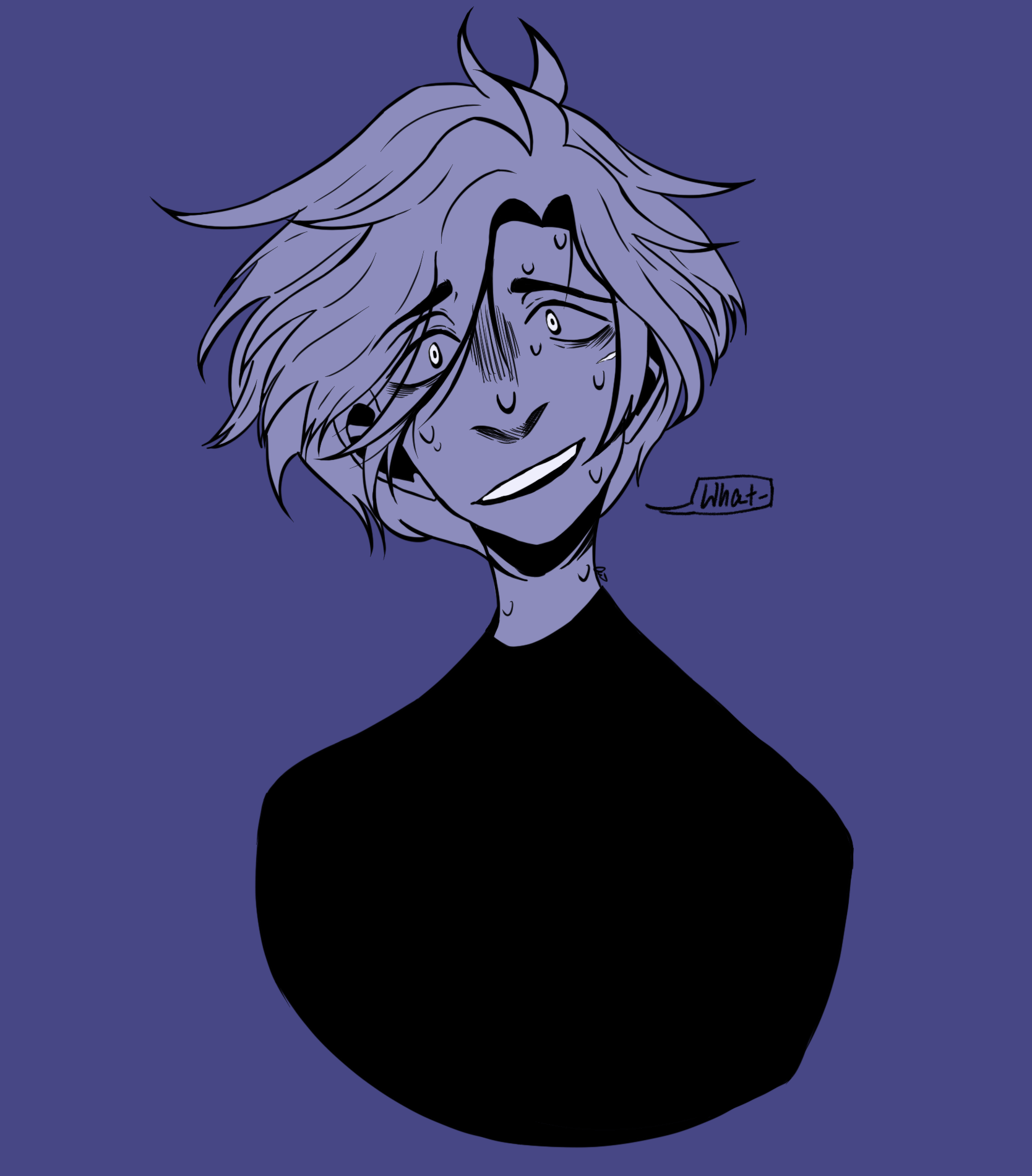 blue